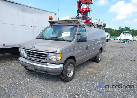 1995 Ford Econoline E350 Super Duty Van z USA, uszkodzony, nr VIN 1FTJS34G5SHC14722